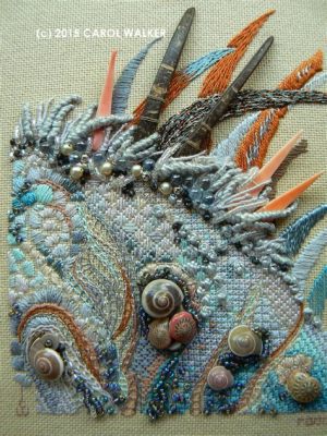 how to bead embroidery: exploring the art of combining beads and needlework