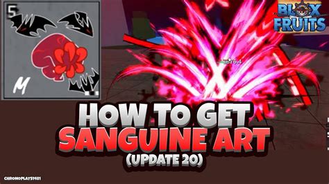 how to get sanguine art