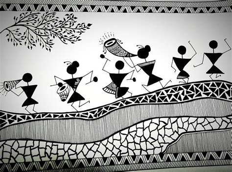 warli painting how to draw the spiritual significance of warli art